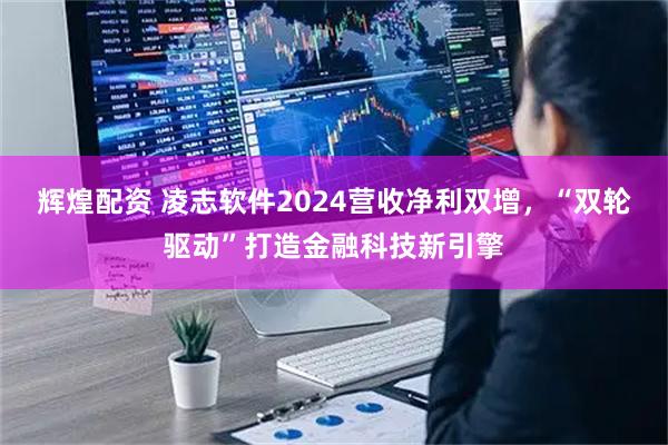 辉煌配资 凌志软件2024营收净利双增，“双轮驱动”打造金融科技新引擎