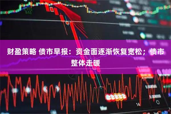 财盈策略 债市早报：资金面逐渐恢复宽松；债市整体走暖