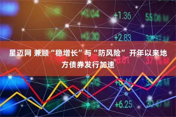 星迈网 兼顾“稳增长”与“防风险” 开年以来地方债券发行加速