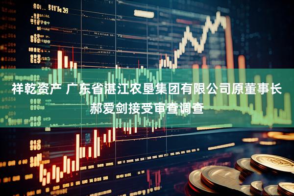 祥乾资产 广东省湛江农垦集团有限公司原董事长郝爱剑接受审查调查